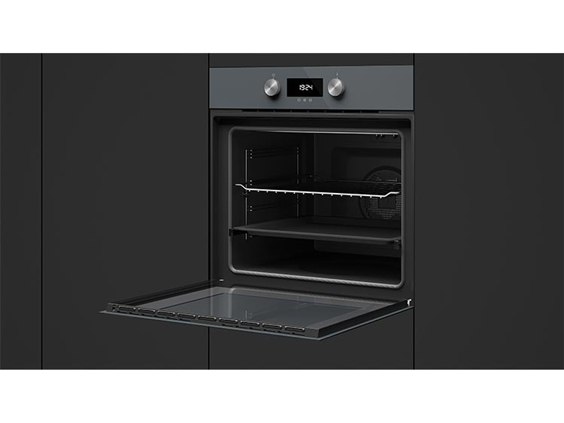 HORNO ELÉCTRICO TEKA HLB-8400 ST STONE GRAY EMPOTRABLE 9