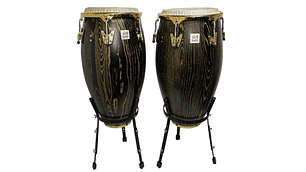 SET CONGA 11.75 & 12.5XH30'' ÉBANO + STAND