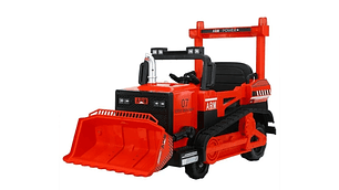 AUTO A BATERIA 12V EXCAVADORA ROJO