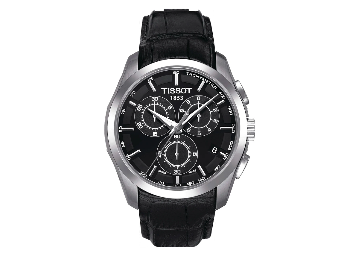 RELOJ TISSOT HOMBRE COUTURIER CHRONOGRAPH NEGRO 1