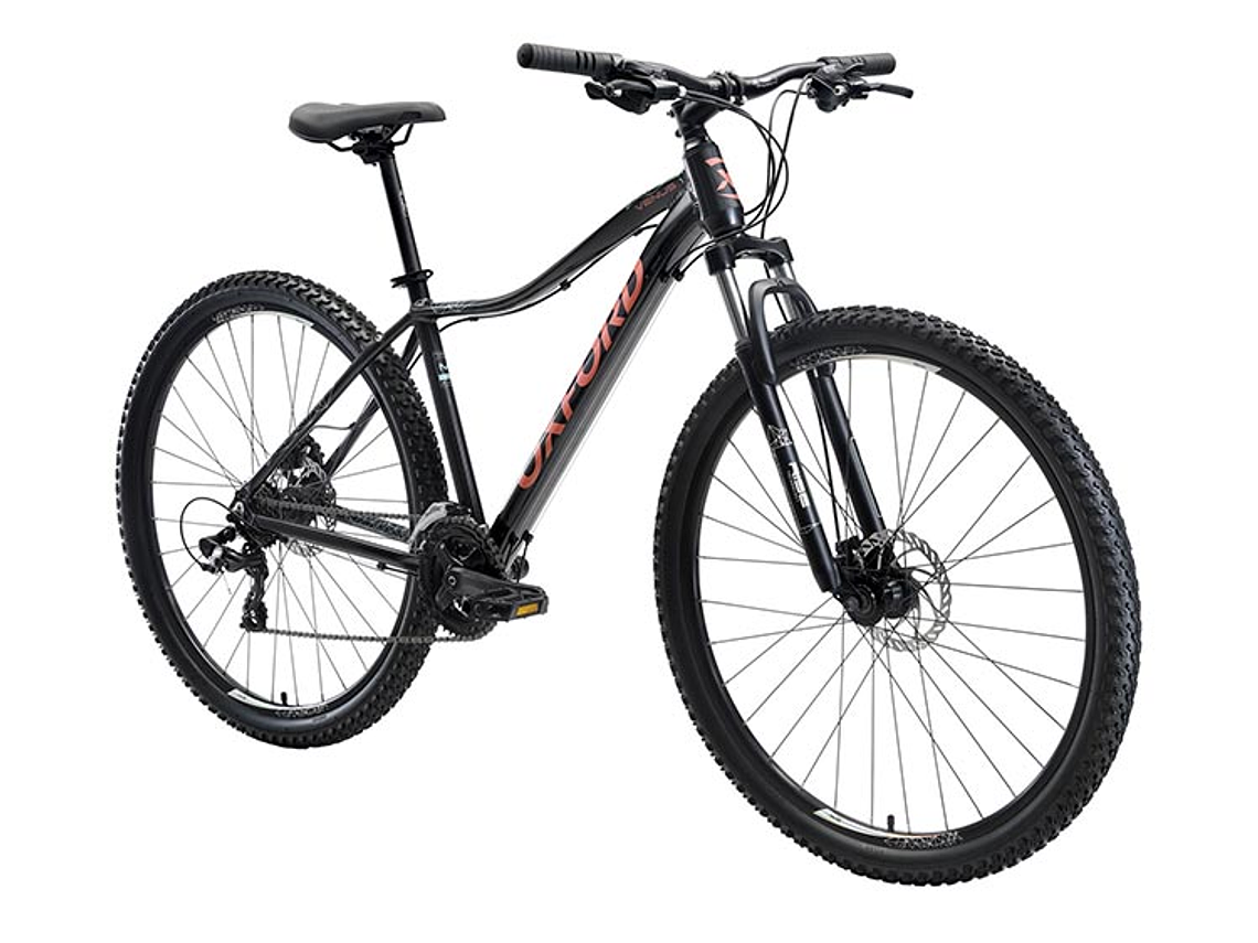 BICICLETA MTB OXFORD VENUS 1 ARO 29 NEGRO/CORAL 1