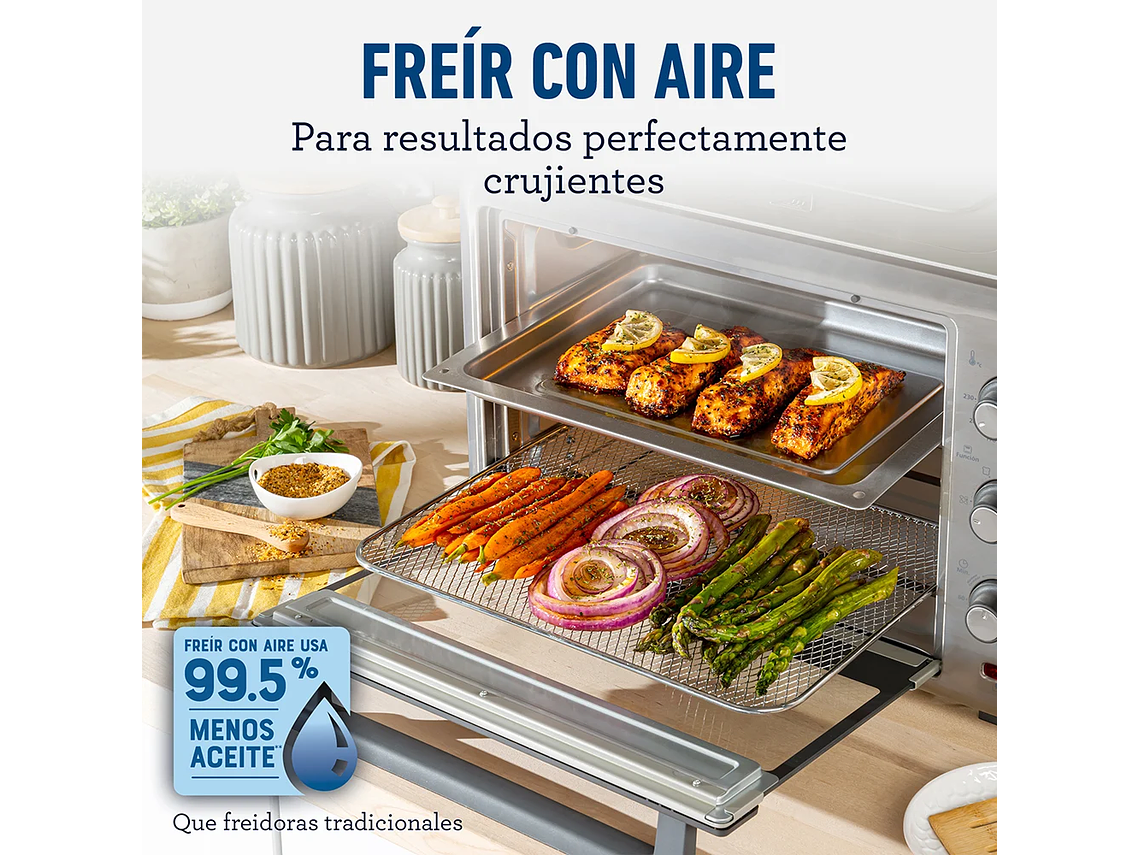HORNO CON FREIDORA DE AIRE OSTER DE 35 LT TSSTTVLS35 2