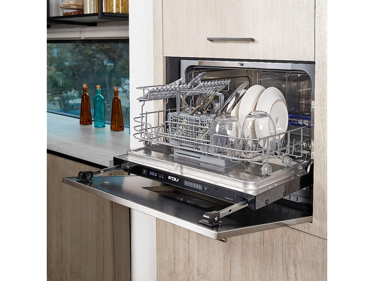 LAVAVAJILLAS FDV STYLE INTEGRADO 6 CUBIERTOS 1