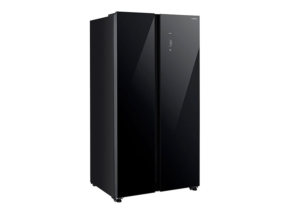 REFRIGERADOR MABE SIDE BY SIDE NO FROST 631 L MSC631LKLNG0 BLACK GLASS 1