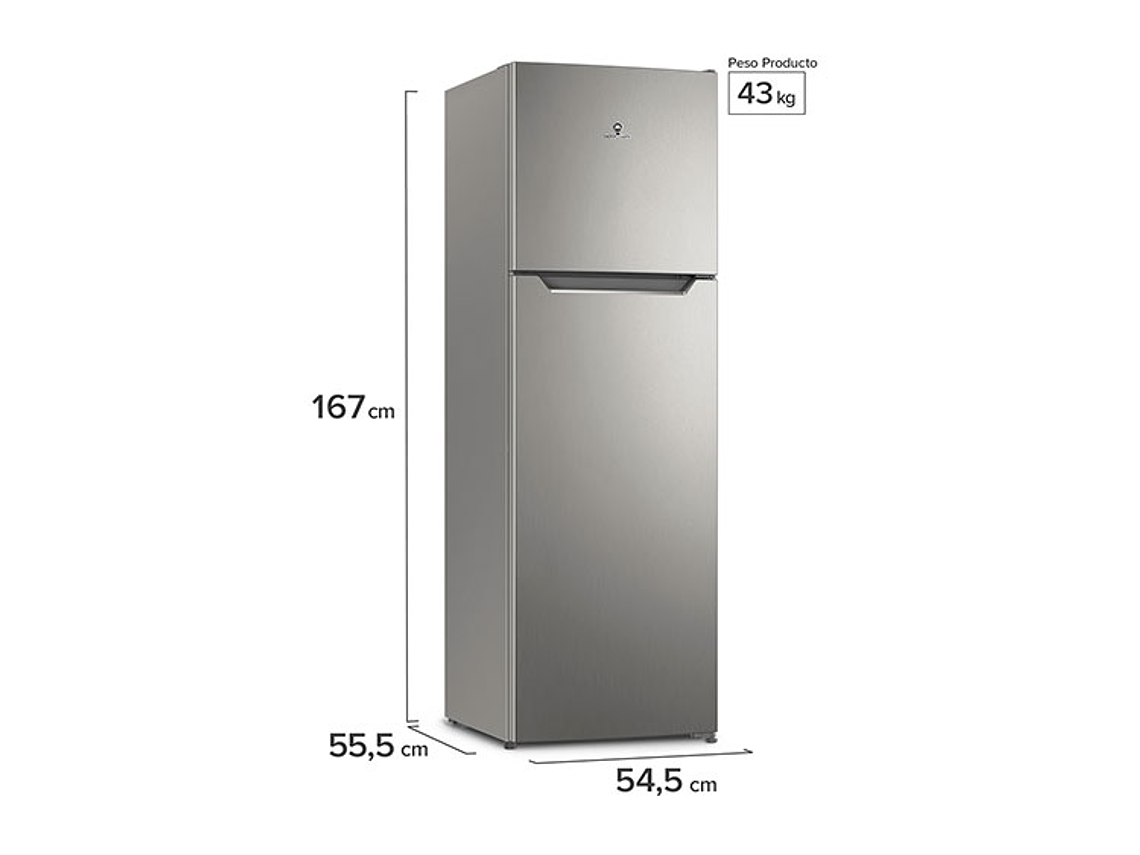 REFRIGERADOR TOP FREEZER MADEMSA ALTUS 1250I NO FROST 247L 2