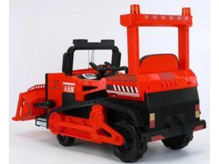AUTO A BATERIA 12V EXCAVADORA ROJO 2