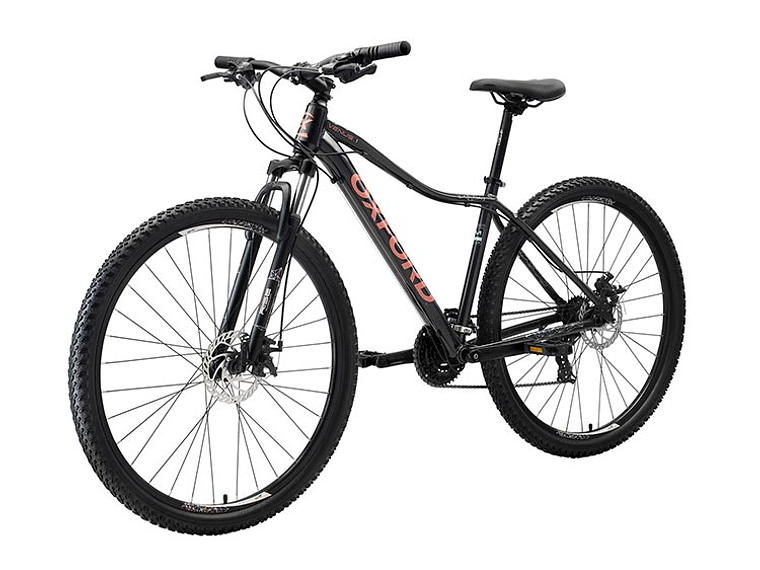 BICICLETA MTB OXFORD VENUS 1 ARO 29 NEGRO/CORAL 2
