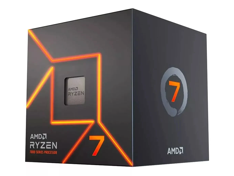 PROCESADOR AMD RYZEN 7 7700 AM5 8 CORES 16 HILOS 3.8/5.3GHZ 1