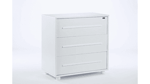 CÓMODA Y MUDADOR LULAYA | BLANCO