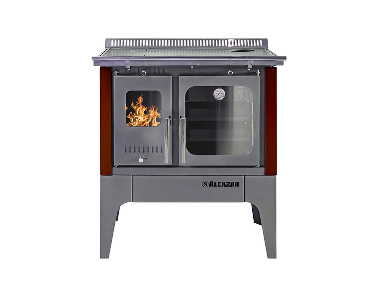 COCINA A LEÑA ALCAZAR EUROPEA S900 BURDEO 1