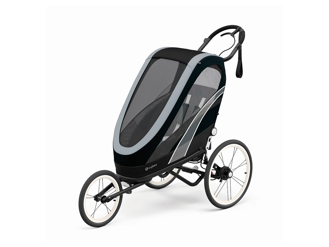 COCHE DE PASEO ZENO SPORT NEGRO 1