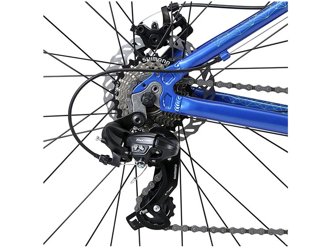 BICICLETA MTB OXFORD MERAK 1 ARO 29 AZUL/BLANCO 7