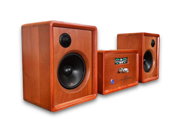 MINI COMPONENTE DE MADERA NATIVA MODELO MC1 3