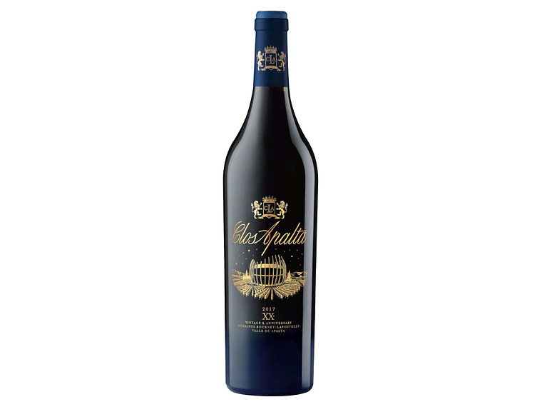 VINO TINTO ENSAMBLE LAPOSTOLLE BOTELLA VIDRIO CLOS APALTA ENSAMBLAJE 1