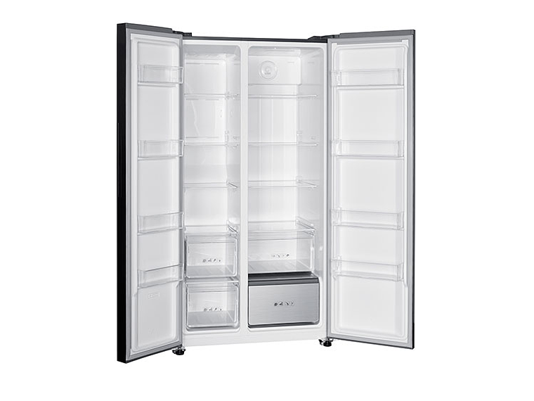 REFRIGERADOR MABE SIDE BY SIDE NO FROST 631 L MSC631LKLNG0 BLACK GLASS 3