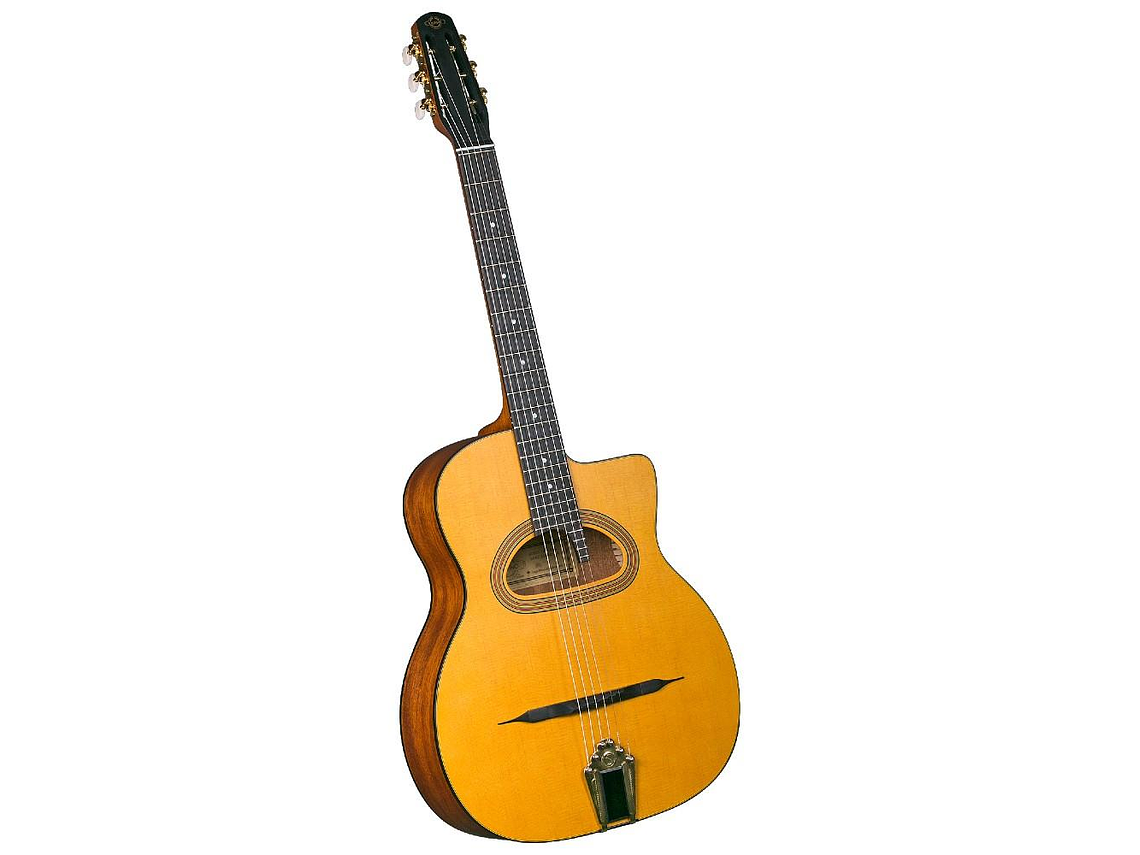 GUITARRA GYPSY JAZZ GRANDE BOUCHE CIGANO GJ-15 GITANE 1
