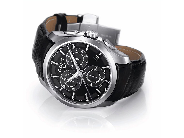 RELOJ TISSOT HOMBRE COUTURIER CHRONOGRAPH NEGRO 4