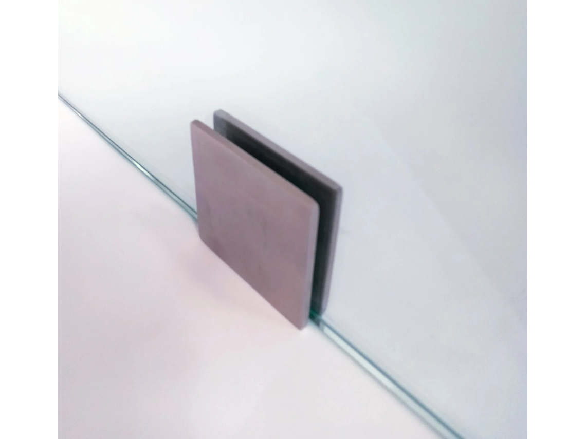 SHOWER DOOR VIDRIO TEMPLADO 90X190 CM HERRAJE INOX - CIVITA 3