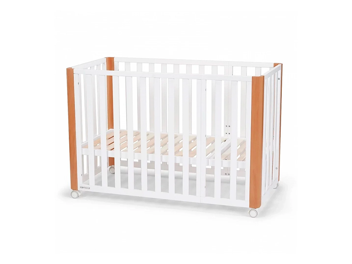 CUNA DE MADERA 4 EN 1 KOYA WOOD BLANCO 1