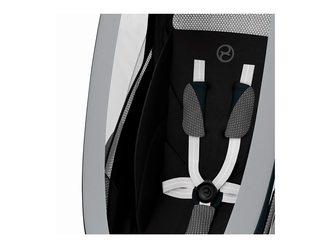 COCHE DE PASEO ZENO SPORT NEGRO 5