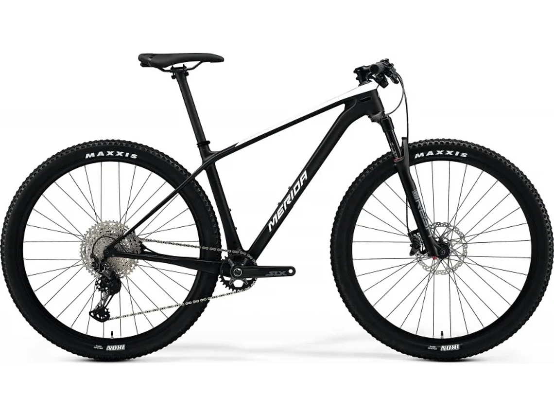 BICICLETA MTB MERIDA BIG NINE 5000 NEGRO CARBON ARO 29 1