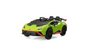 AUTO A BATERÍA LICENCIA LAMBORGHINI HURACAN DERRAPE AUTOMÁTICO VERDE