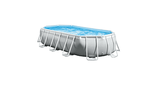 PISCINA ESTRUCTURAL INTEX PRISMA FRAME SET 503X274X122 CM + BOMBA + ESCALERA + COBERTOR + BASE