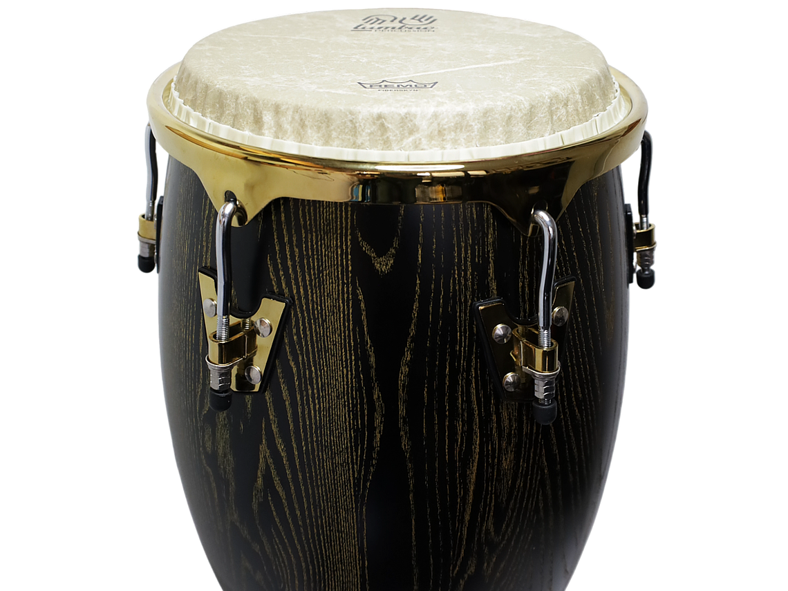 SET CONGA 11.75 & 12.5XH30'' ÉBANO + STAND 6