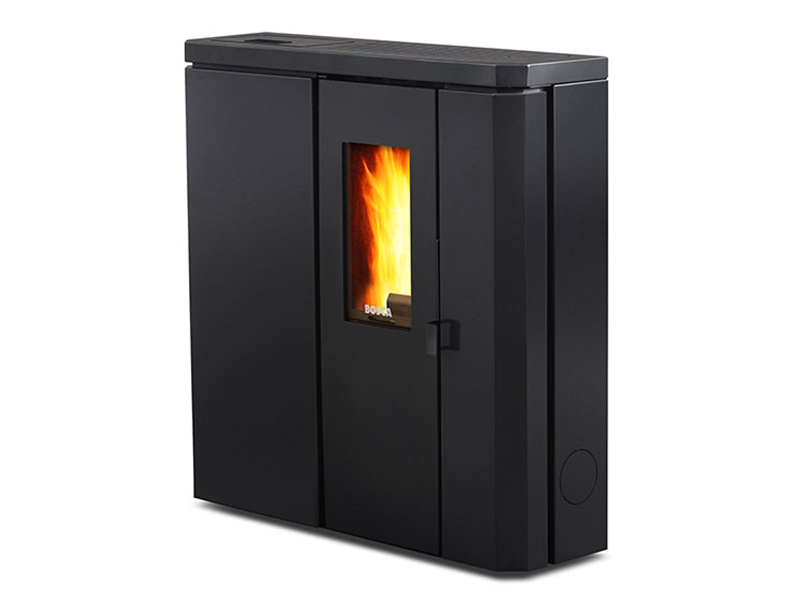 ESTUFA PELLET DE PASILLO BOSCA FIT 9 CHARCOAL 6