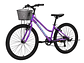 BICICLETA INFANTIL OXFORD LUNA MORADO ARO 24 - Miniatura 3