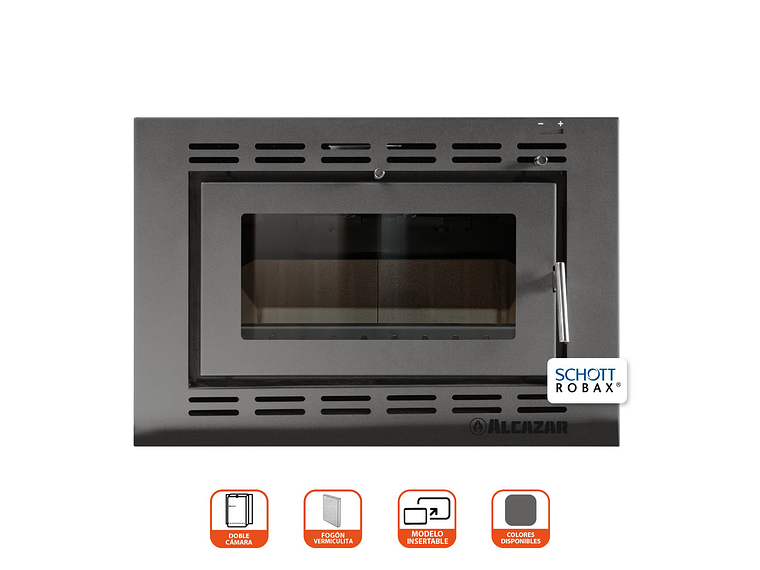 ESTUFA A LEÑA MONT BLANC INSERT 2