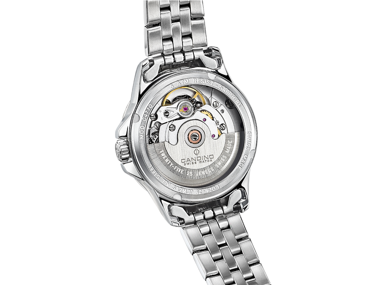 RELOJ C4770/3 CANDINO SWISS ROSA MUJER AUTOMÁTICO 3