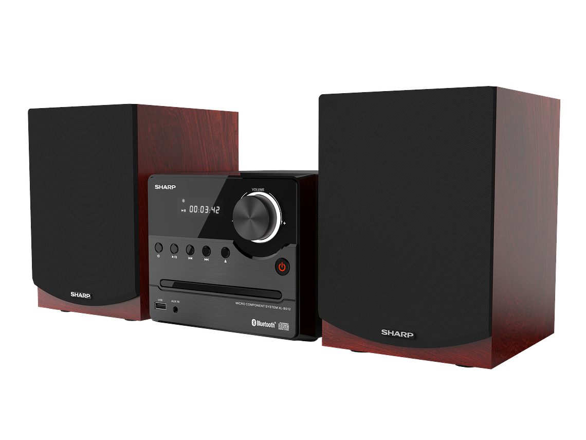 MICROCOMPONENTE SHARP XL-B512 CD-PLAYER USB BLUETOOTH RADIO FM 2