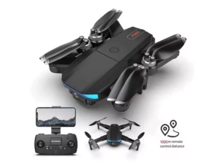 DRONE F188 CÁMARA 6K GPS ALCANCE 1KM + 2 BATERÍAS 4