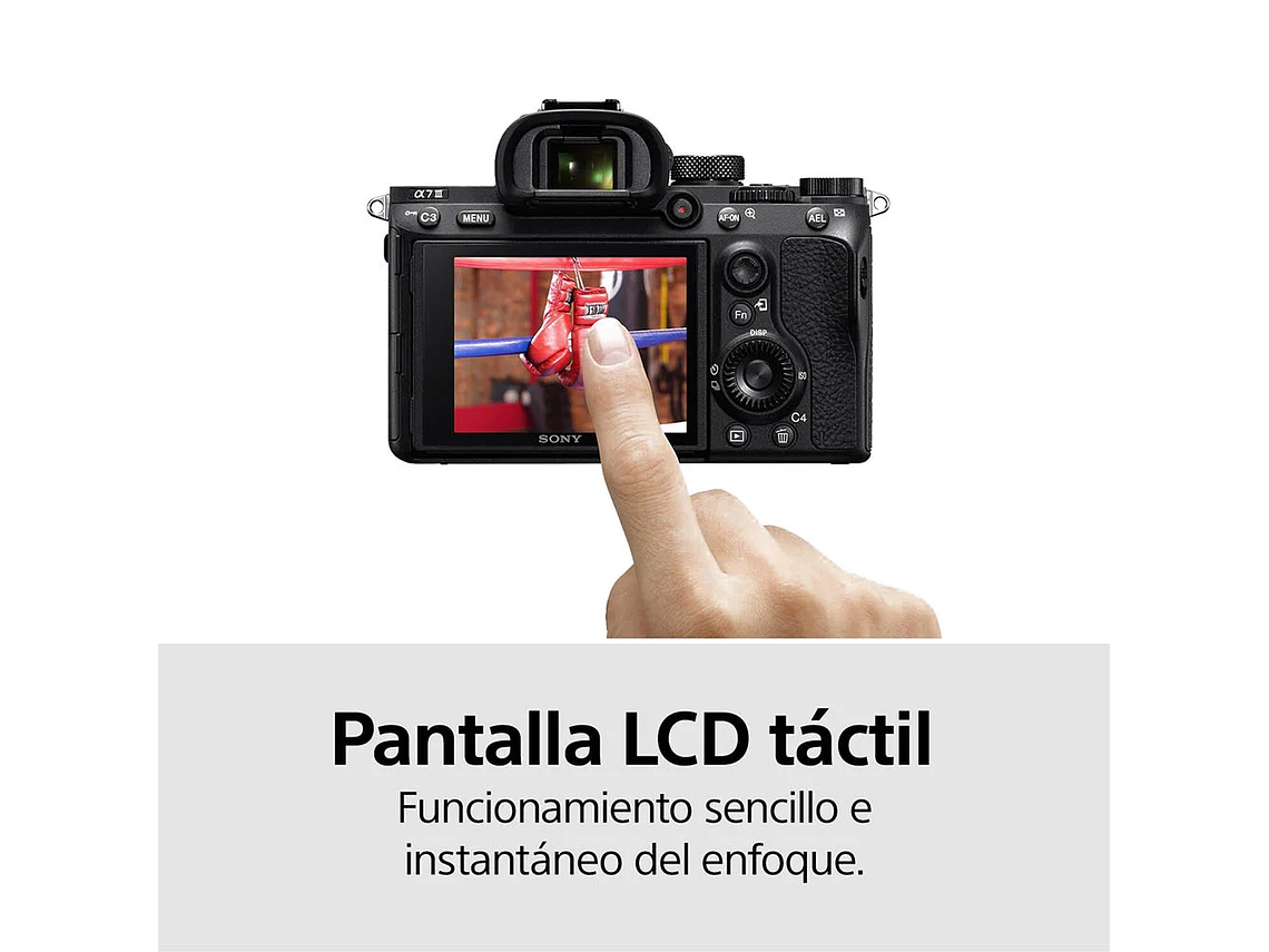 CÁMARA MIRRORLESS FULL-FRAME ILCE-7M3K 4