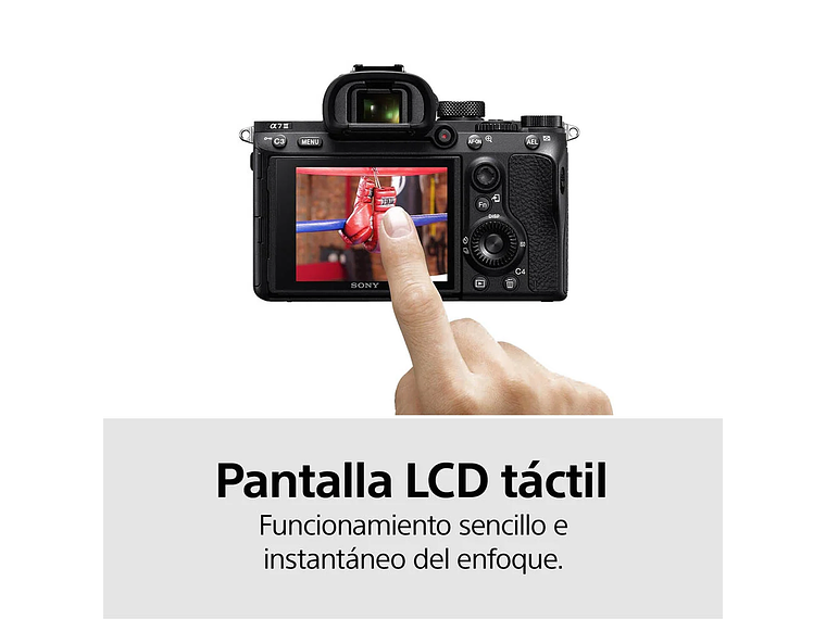 CÁMARA MIRRORLESS FULL-FRAME ILCE-7M3K 4