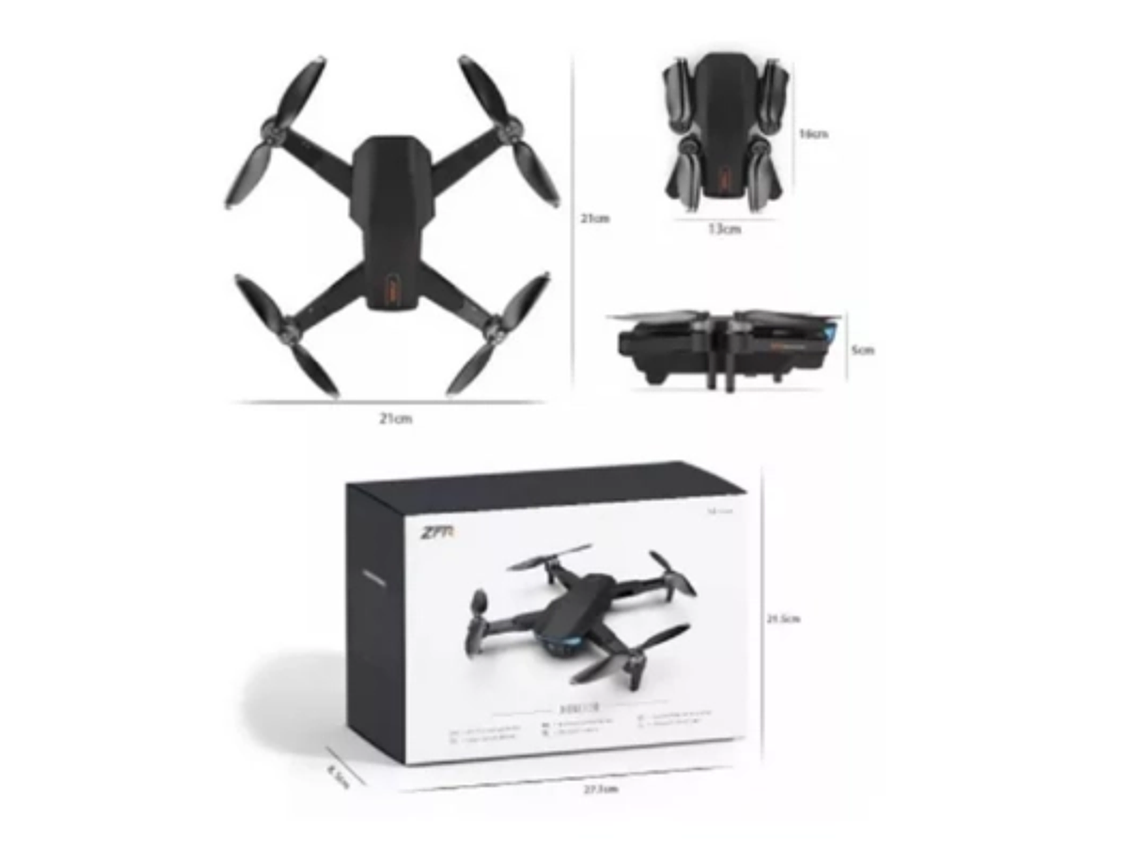 DRONE F188 CÁMARA 6K GPS ALCANCE 1KM + 2 BATERÍAS 5