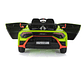 AUTO A BATERÍA LICENCIA LAMBORGHINI HURACAN DERRAPE AUTOMÁTICO VERDE - Miniatura 6
