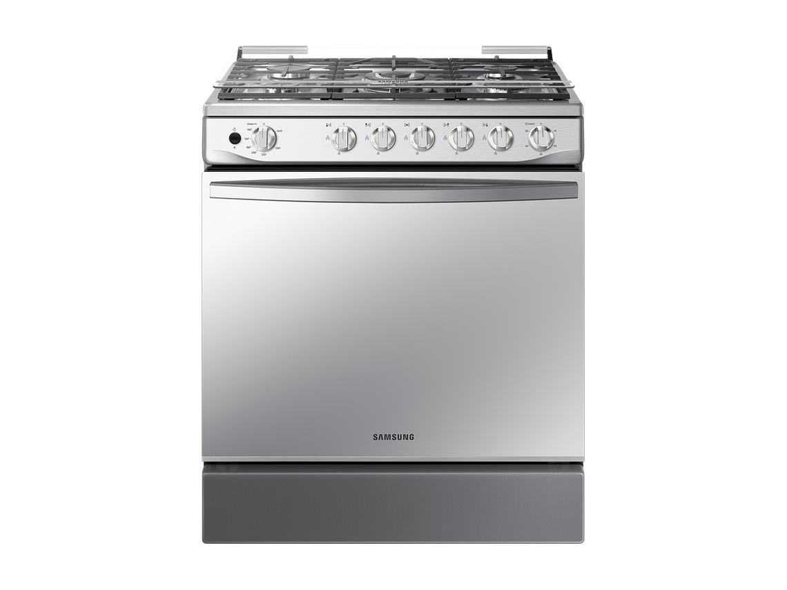 SAMSUNG COCINA A GAS CON 5 QUEMADORES CON QUEMADOR DE TRIPLE POTENCIA 2