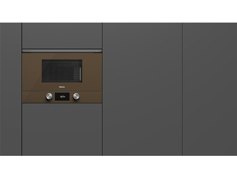 MICROONDAS TEKA 22 L ML 8220 EMPOTRADO LONDON BRICK SIN PLATO GIRATORIO 8