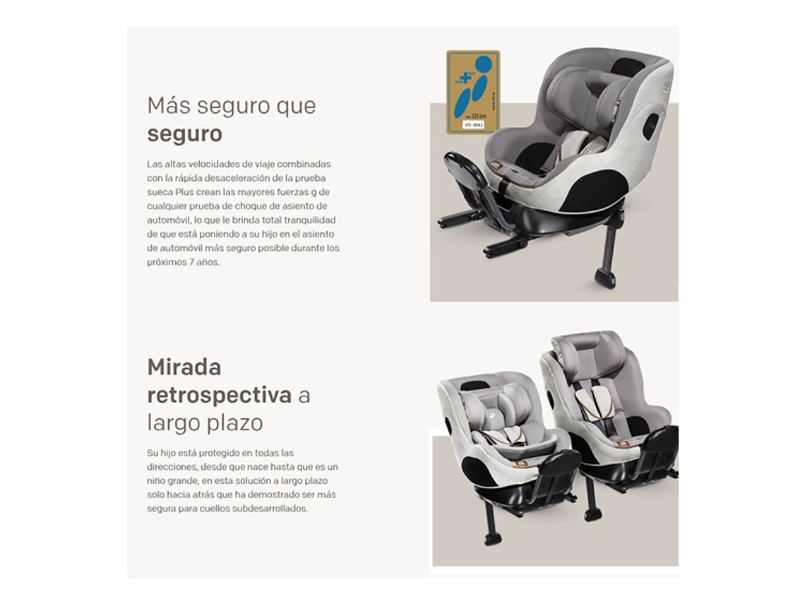 SILLA BUTACA JOIE C2103 GRIS CLARO 8