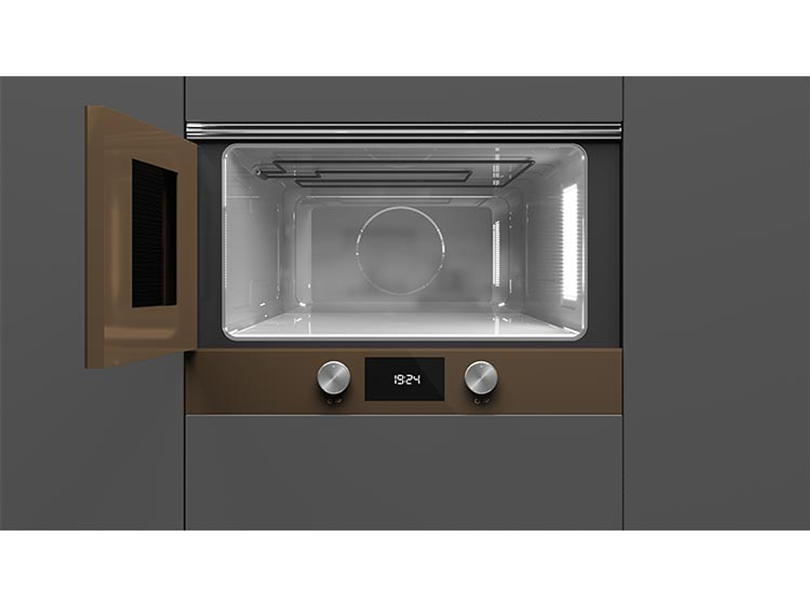 MICROONDAS TEKA 22 L ML 8220 EMPOTRADO LONDON BRICK SIN PLATO GIRATORIO 9