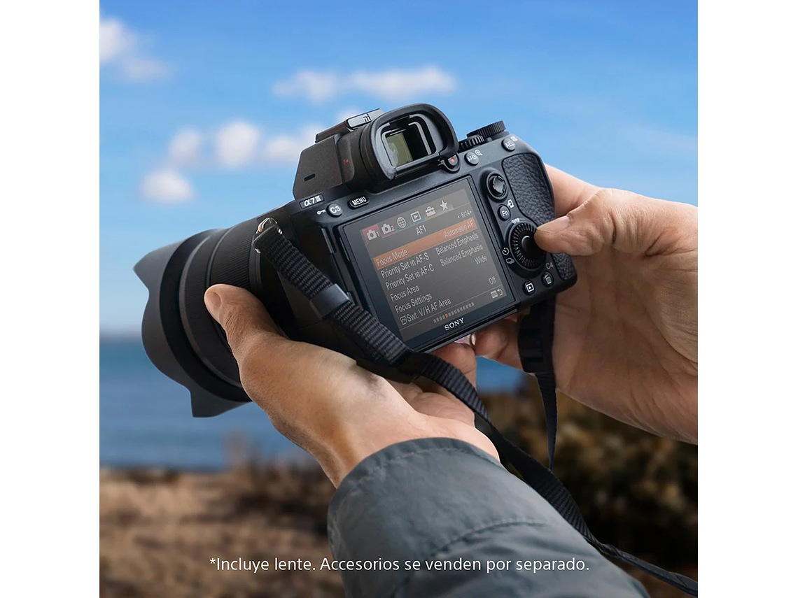 CÁMARA MIRRORLESS FULL-FRAME ILCE-7M3K 9