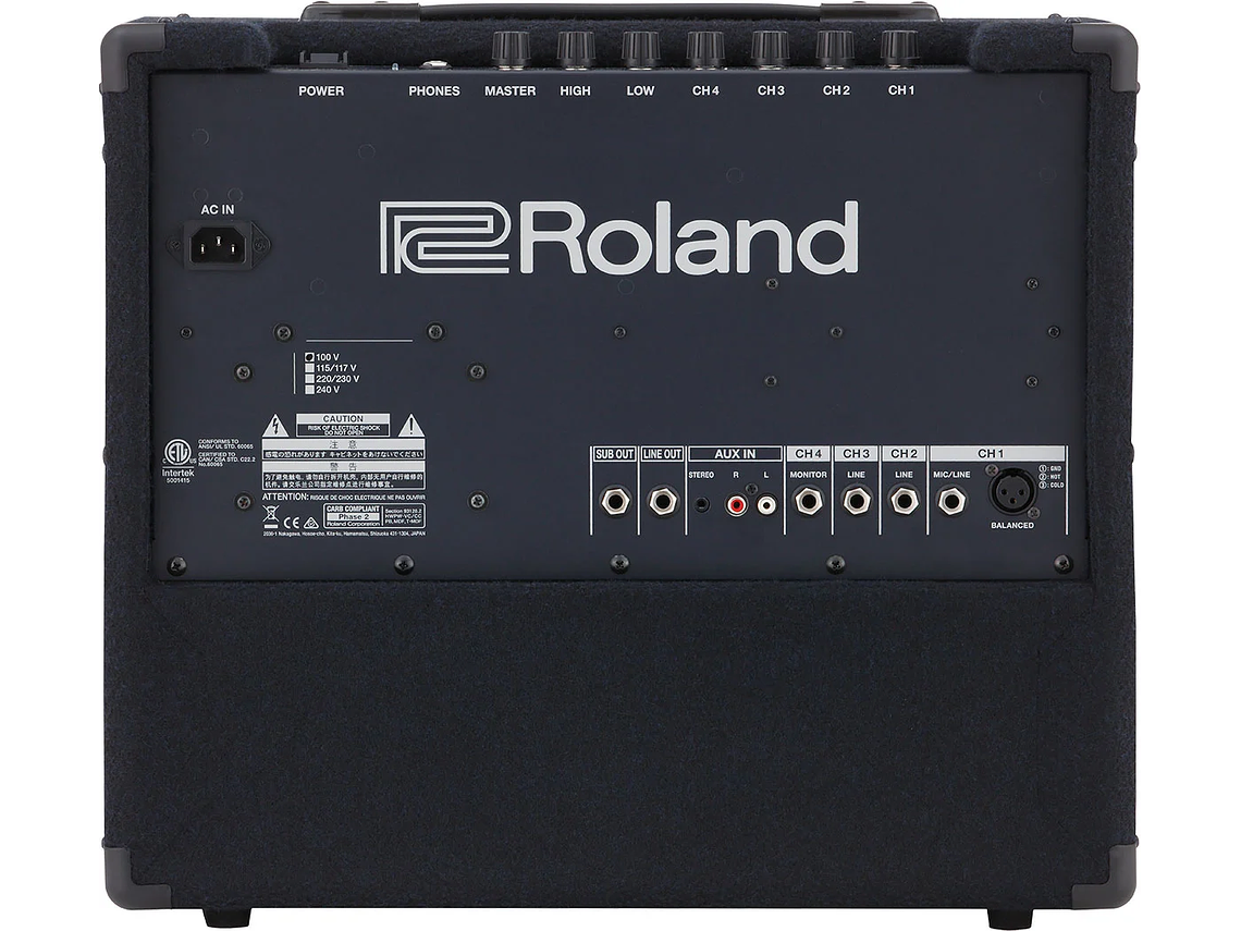 AMPLIFICADOR DE TECLADO ROLAND KC-200-230 100 WATTS 3