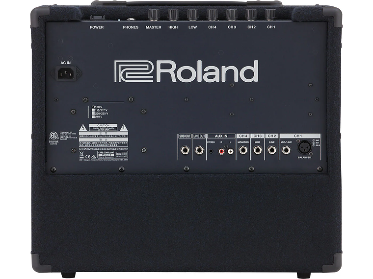AMPLIFICADOR DE TECLADO ROLAND KC-200-230 100 WATTS 3