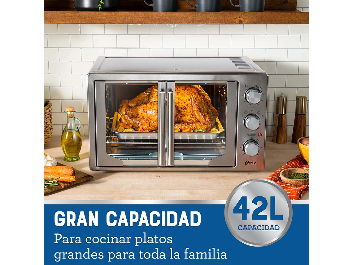 HORNO OSTER® CON FREIDORA DE AIRE Y ANTIADHERENTE TSSTTVFDMAFNS 2