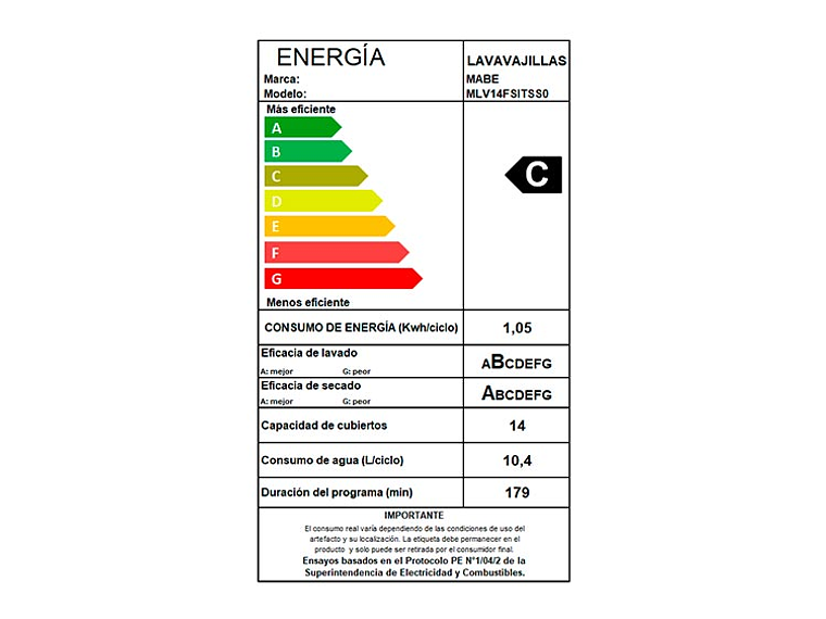  LAVAVAJILLAS MABE MLV14FSITSS0 4