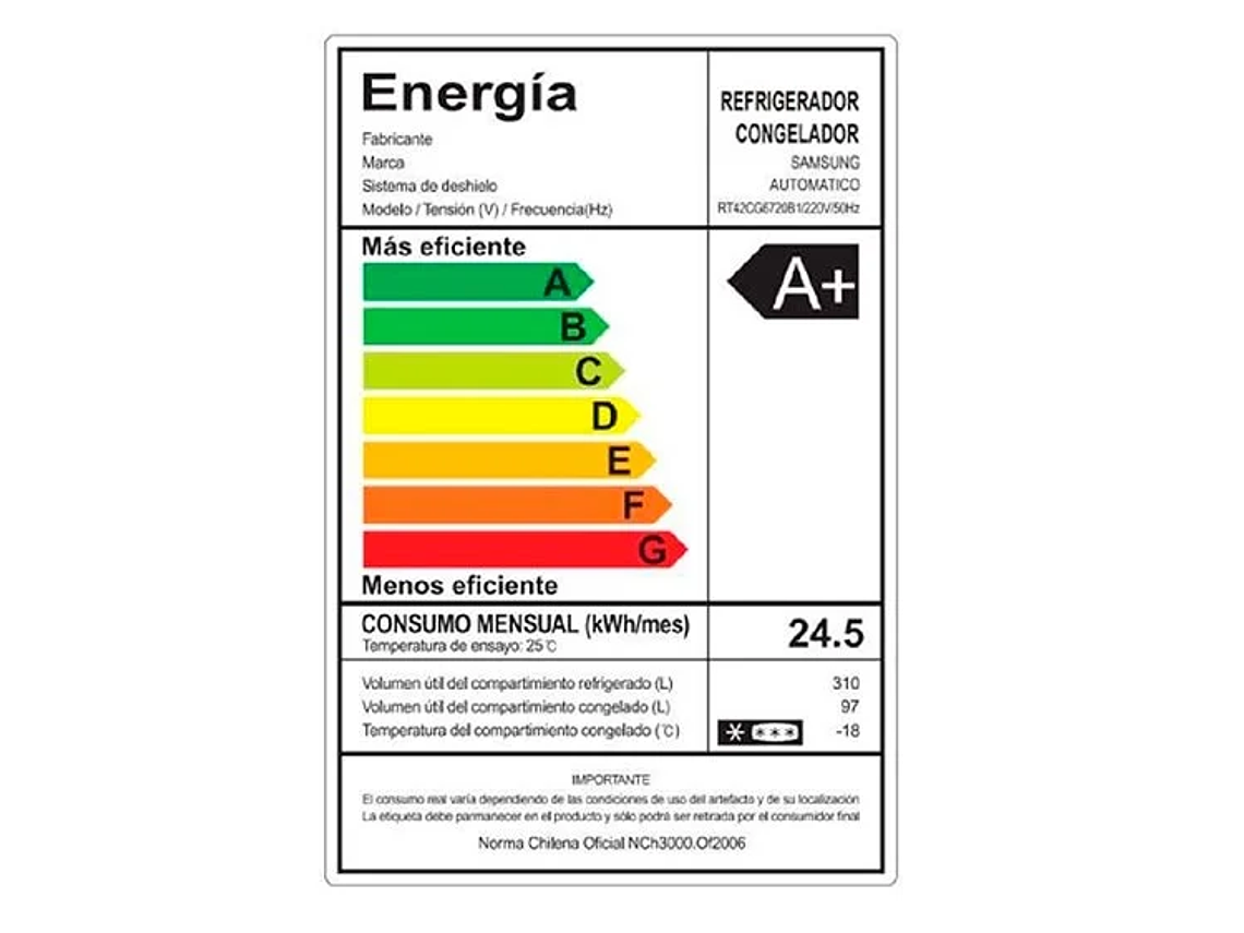 REFRIGERADOR SAMSUNG TOP MOUNT FREEZER NO FROST 407 L RT42CG6720B1ZS BLACK WIFI 11