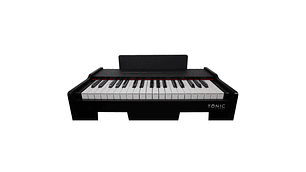 PIANO TONIC CON SILLÍN NIÑOS TON-75 NEGRO