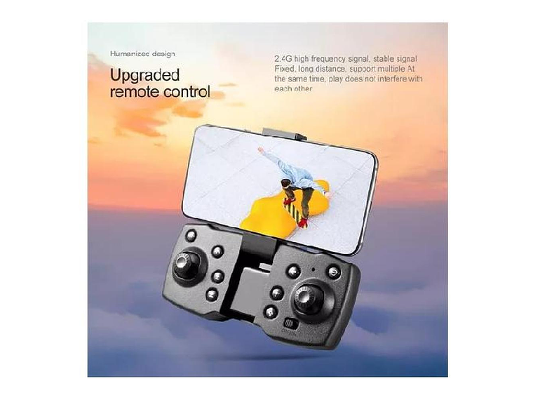 DRON PLEGABLE CON CÁMARA Y RETORNO AUTOMÁTICO 4K 3